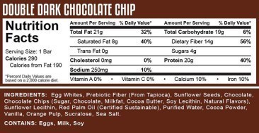 5% Nutrition Knock The Carb Out Keto Bar - Double Dark Chocolate Chip