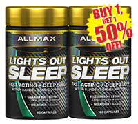 Allmax Nutrition Lights Out Sleep *BUY 1, GET 1 DEAL!*