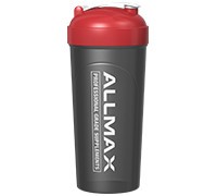 Allmax Nutrition Deluxe Shaker Cup - Black/Red