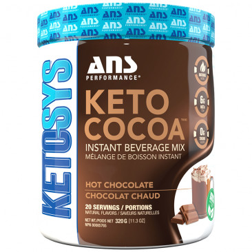 ANS Performance KETO COCOA Instant Beverage Mix - Hot Chocolate