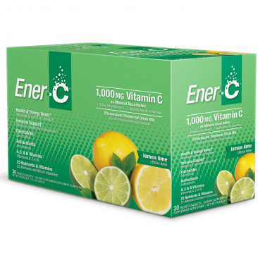 Ener-C 1,000 mg Vitamin C Effervescent Drink Mix - Lemon-Lime