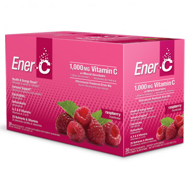 Ener-C 1,000 mg Vitamin C Effervescent Drink Mix - Raspberry