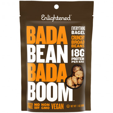 Enlightened Crunchy Broad Beans - Everything Bagel
