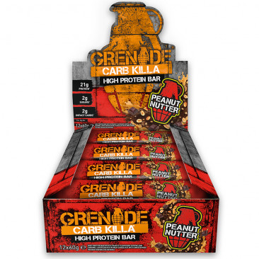Grenade Carb Killa High Protein Bar - Peanut Nutter