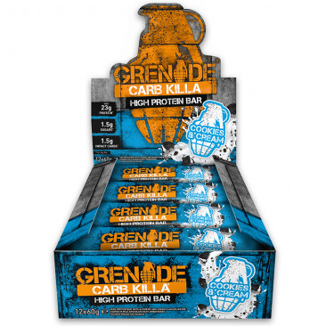 Grenade Carb Killa High Protein Bar - Cookies & Cream