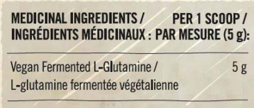 Iron Vegan Fermented L-Glutamine - Unflavoured