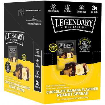 Legendary Foods Peanut Spread *Packets* - Chocolate Banana
