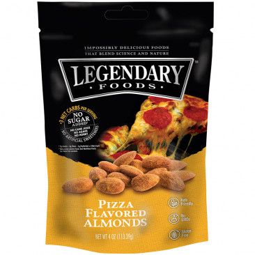 Legendary Foods Seasoned Almonds *Bag* - Pizza Flavour