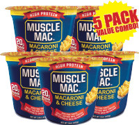 Muscle Mac Microwave Mac & Cheese Cup *5 PACK*