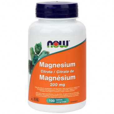 NOW Magnesium Citrate 200 mg