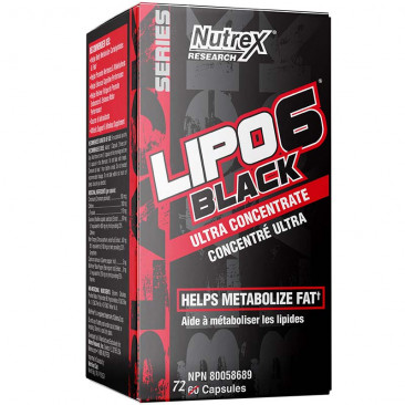 Nutrex Research LIPO 6 BLACK Ultra Concentrate