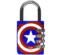 PERFORMA Premium Combination Lock Marvel Collection -  Captain America