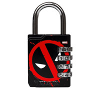 PERFORMA Premium Combination Lock Marvel Collection - Deadpool