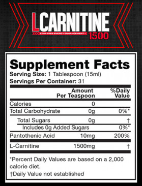 ProSupps L-Carnitine 1500 (Best Before 09/2021)