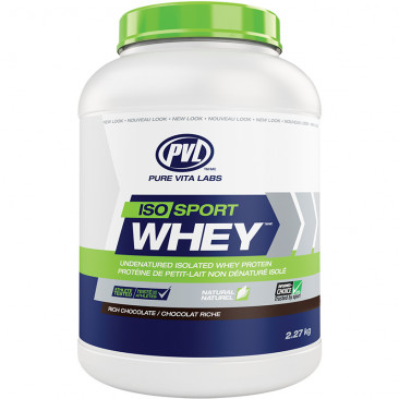 PVL Pure Vita Labs 100% Natural Iso Sport Whey