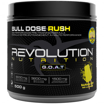 Revolution Nutrition Bull Dose Rush G.O.A.T *Exclusive Product!*
