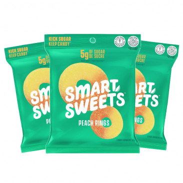 SmartSweets Peach Rings (3 PACK)