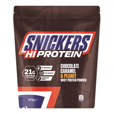 Mars Brand Snickers Hi Protein Whey Protein - Chocolate Caramel & Peanut